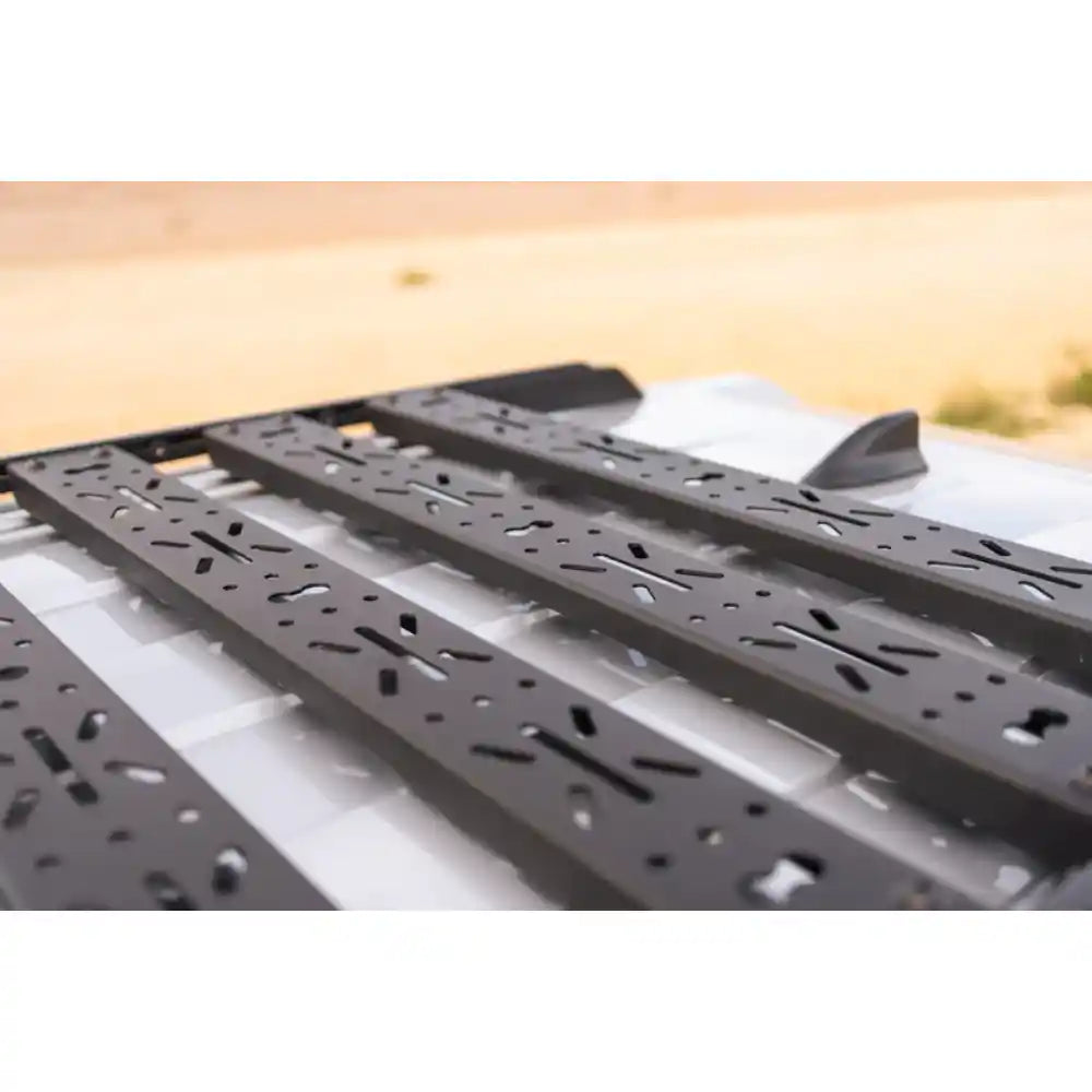 Rago crossmembers with traction boards on silver 6th Gen 4Runner