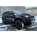 Black 6th Gen Toyota 4Runner with Rago roof accessories in snow