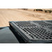 Rago rear decking panel with Molle and L-Track on 4Runner rack, close-up