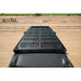 Rago 4Runner roof rack with Molle decking panels, rear top view in desert