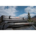 LED light bar in Rago roof rack light pocket on 6th Gen 4Runner, close-up