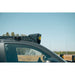 Rago LP6 light mount on roof rack front fairing, side view