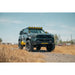 Rago LP6 light mount with six Baja Designs lights on 4Runner, front three-quarter