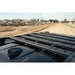 Low-profile Rago crossmembers on factory roof rails