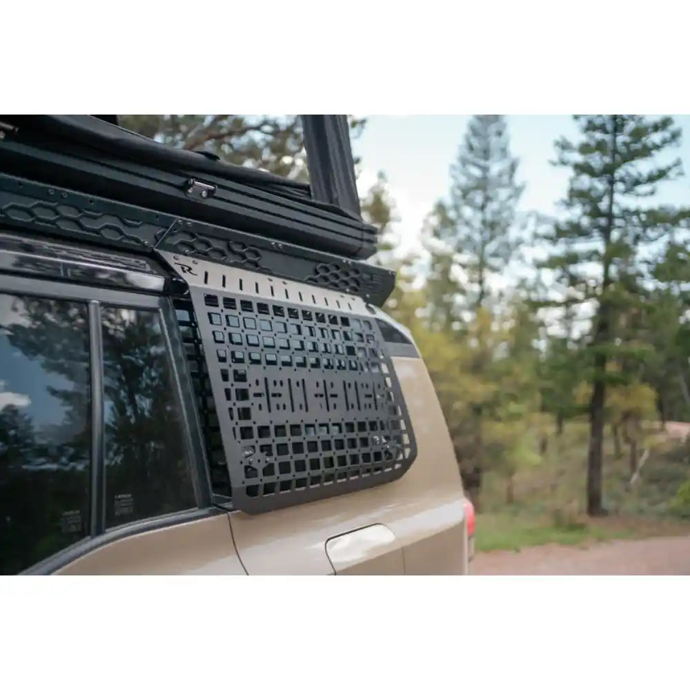 Rago exterior Molle panel on Lexus GX 550 rear side window