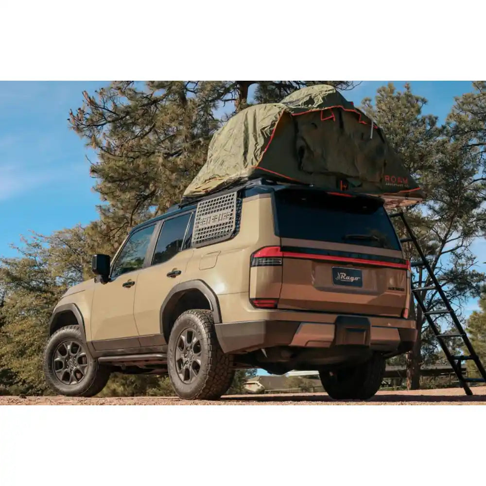 Lexus GX 550 with rooftop tent and Rago exterior Molle panels