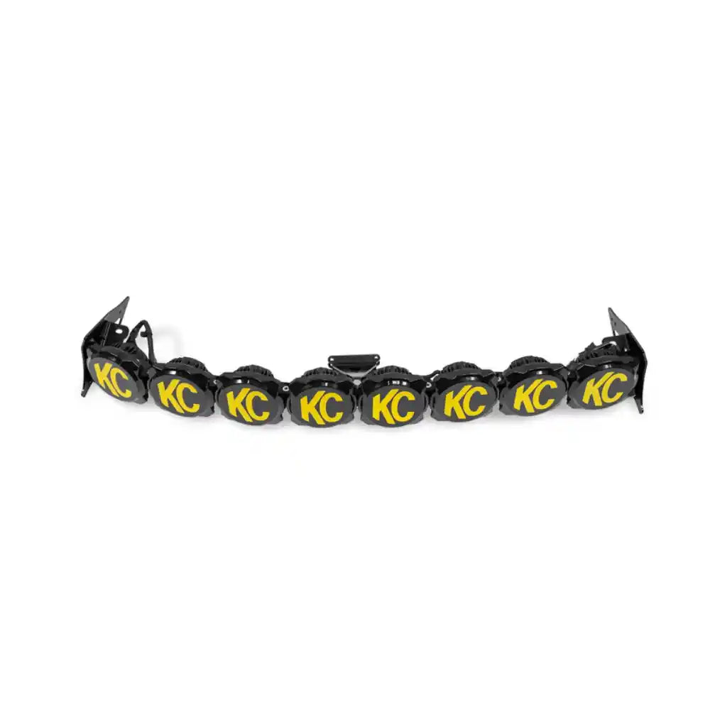 Rago KC HiLites round light mount with eight lights, product view