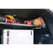 Rago storage shelf with gear stored in Land Cruiser