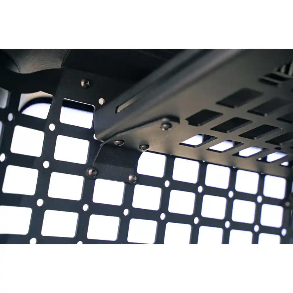 Rago Molle storage shelf and side panel, close-up