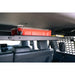Rago storage shelf with red gear in Land Cruiser