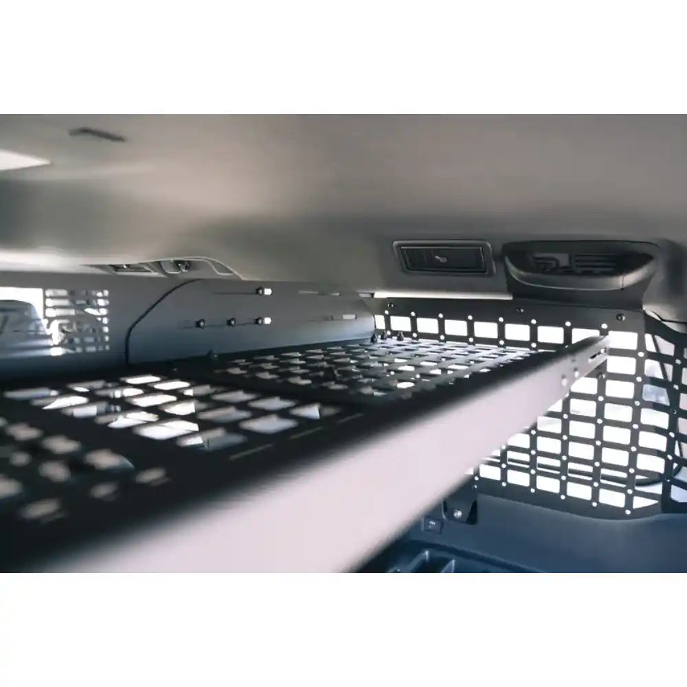 Rago Molle storage shelf, side angle