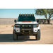 Land Cruiser front view with Rago RIGID round light mount