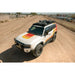 2024 Land Cruiser with Rago roof rack, aerial view