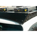 Rago Land Cruiser roof rack solid front fairing, close-up