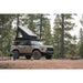 Lexus GX 550 camping with rooftop tent, front view