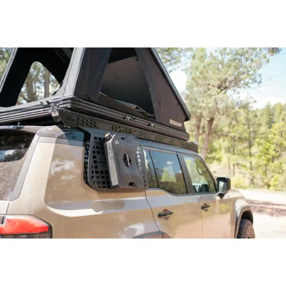 Lexus GX 550 with rooftop tent on Rago roof rack