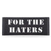 Rago Molle toilet paper holder, For the Haters graphic