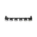 Rago RIGID round light mount with six lights, off-truck product view