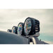 Round lights on Rago Rivian R1T chase rack