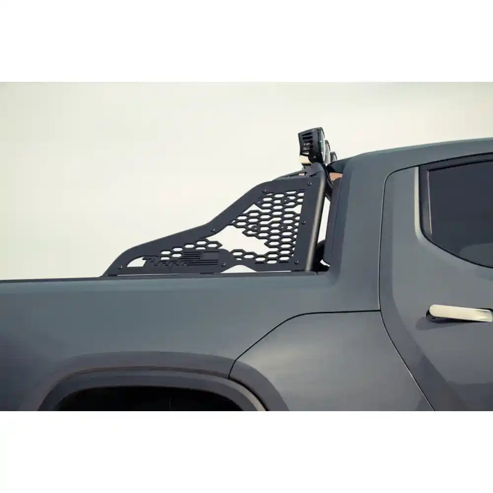 Rago Rivian R1T chase rack, side angle