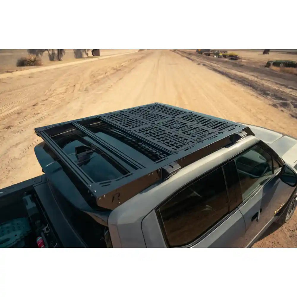 Rago Rivian R1T decking panels, top angle