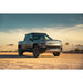 Rivian R1T with Rago roof rack, front view in desert