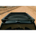 Rago Rivian R1T roof rack, top view in desert