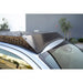 Rago decking panels on Toyota Tacoma roof rack, low angle