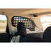 Rago rear window Molle storage panel inside Subaru Forester cargo area