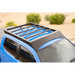 Rago Tacoma roof rack with decking panels, top view