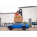Rago roof rack load test on blue Tacoma, side view