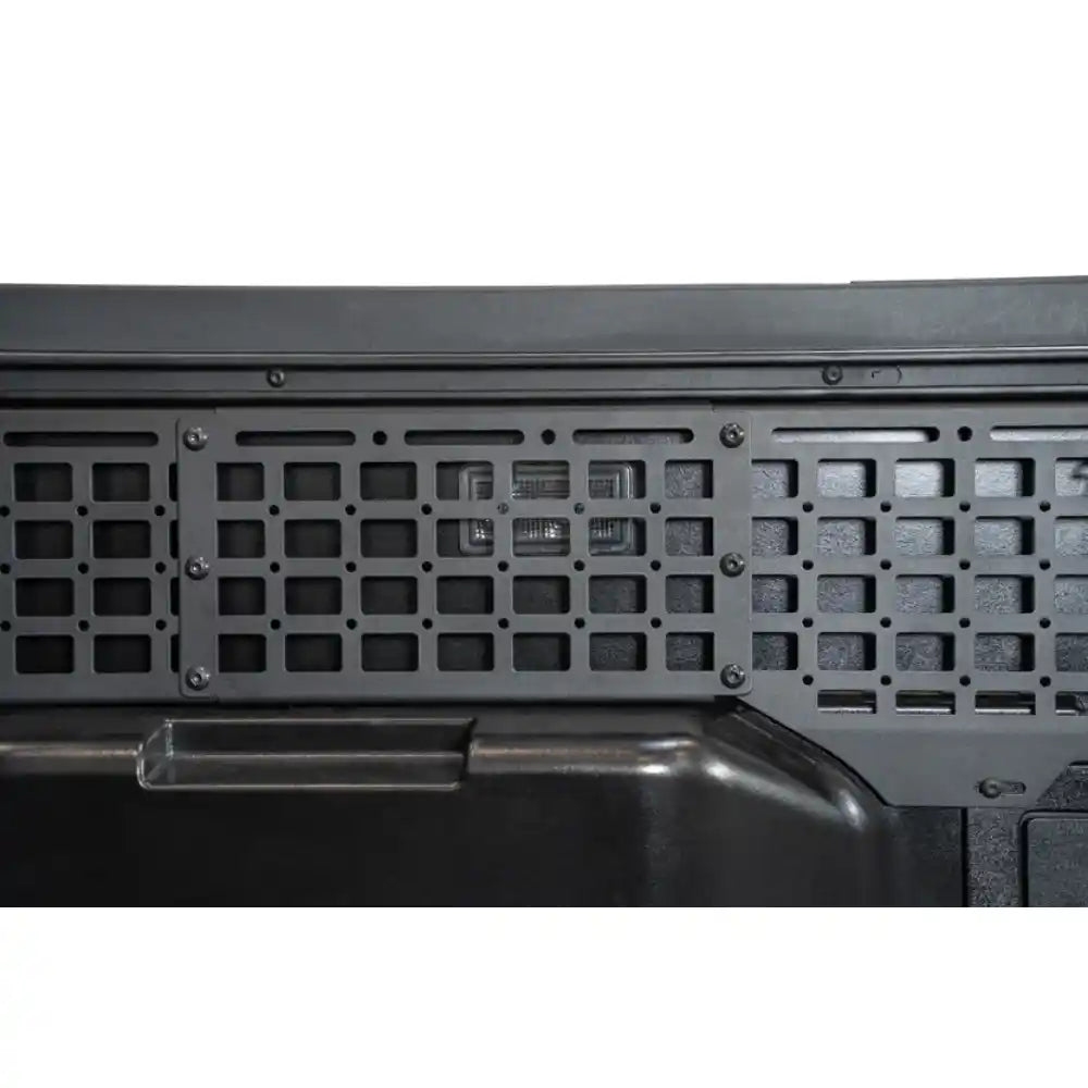 Rago Tacoma bed side Molle panel, close-up