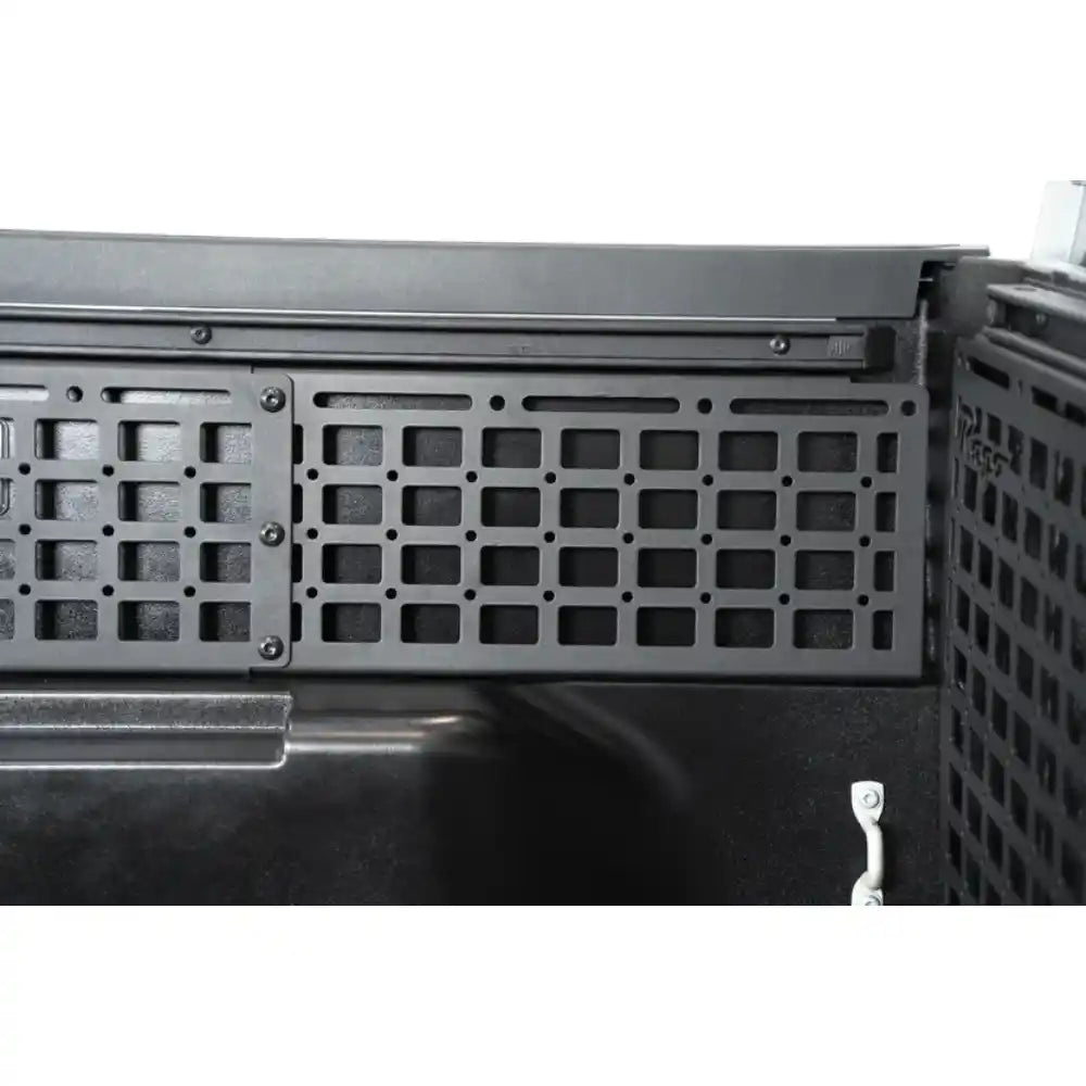 Rago Tacoma bed side Molle panel pattern, close-up
