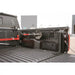 Rago Tacoma bed side Molle panels with red gear mounted