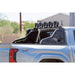 Tacoma with Rago chase rack and lights, rear three-quarter