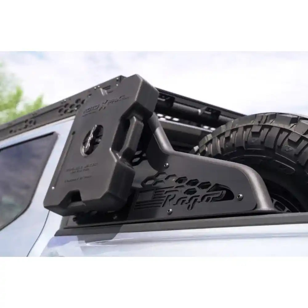 Rago Tacoma chase rack, side close-up