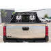 Tacoma with Rago chase rack, rear view from tailgate