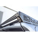 Rago Tacoma roof rack solid front fairing, side close-up