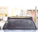 Rago light pocket roof rack on Tacoma, front view