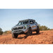 4th Gen Tacoma with Rago roof rack in Sedona, low front angle