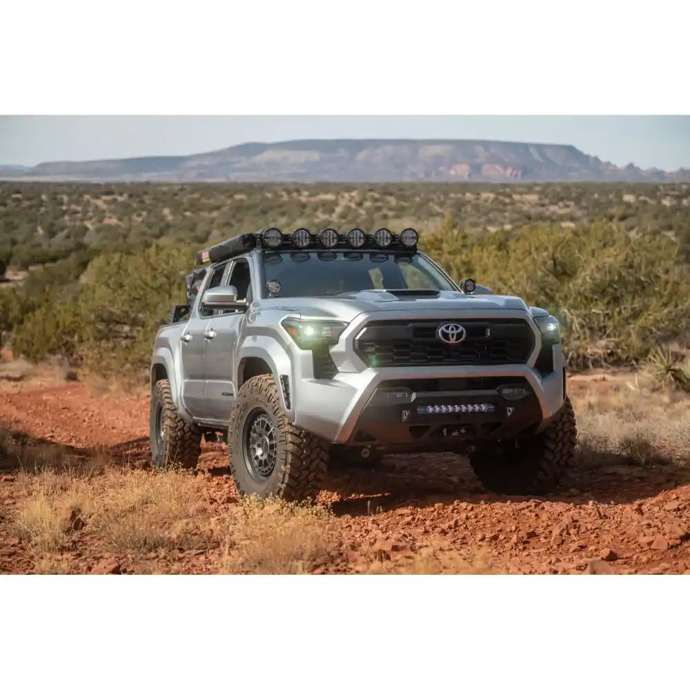Tacoma with Rago light pocket rack in Sedona with mesas