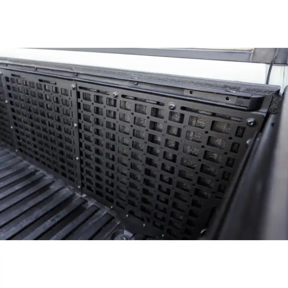 Rago Molle panels installed on 2022+ Tundra bed cab wall