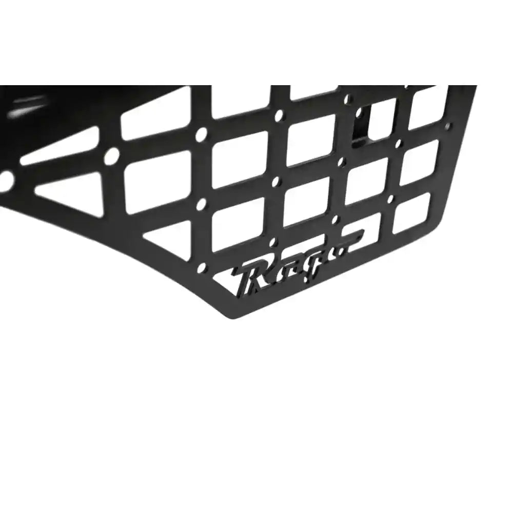 Rago Tundra center console Molle panel grid, close-up