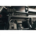 Rago Tundra center console Molle panels, low light view
