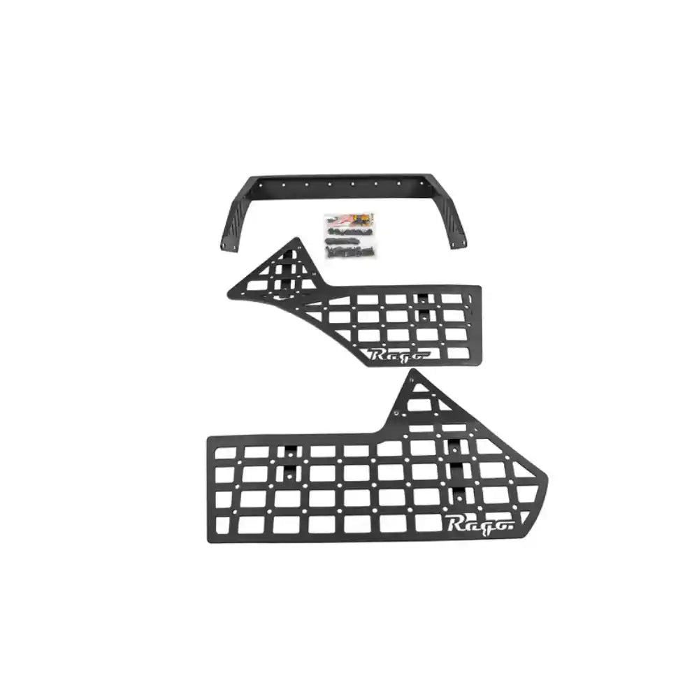 Rago Tundra center console Molle panels and device bridge set, product view