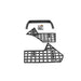 Rago Tundra center console Molle panels and device bridge set, product view
