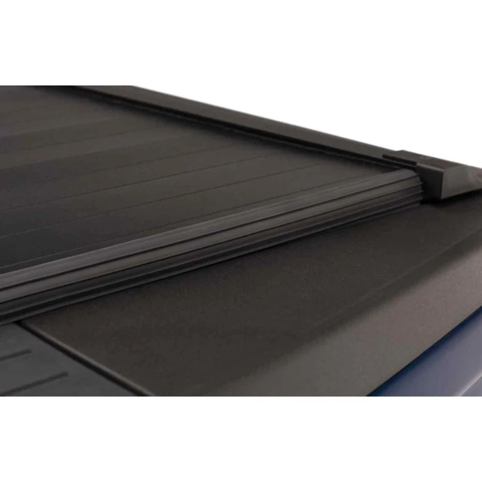 Ford closed tonneau cover closeup view