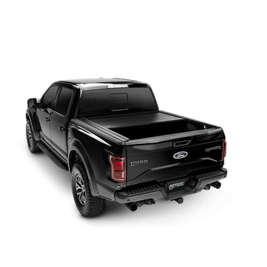 Retrax PowertraxONE XR 2008-2016 Ford Super Duty F-250/F-350 Retractable Tonneau Cover back Open