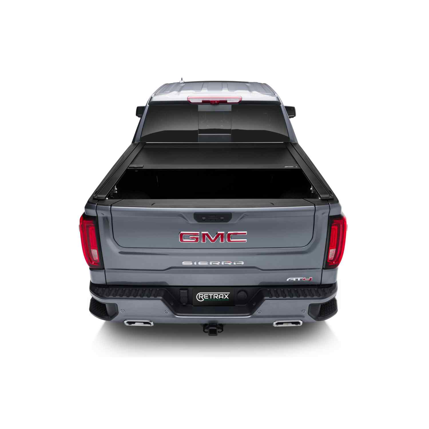 Retrax PowertraxPRO MX 2020-2024 Chevy And GMC HD Electric Tonneau Cover Back Open