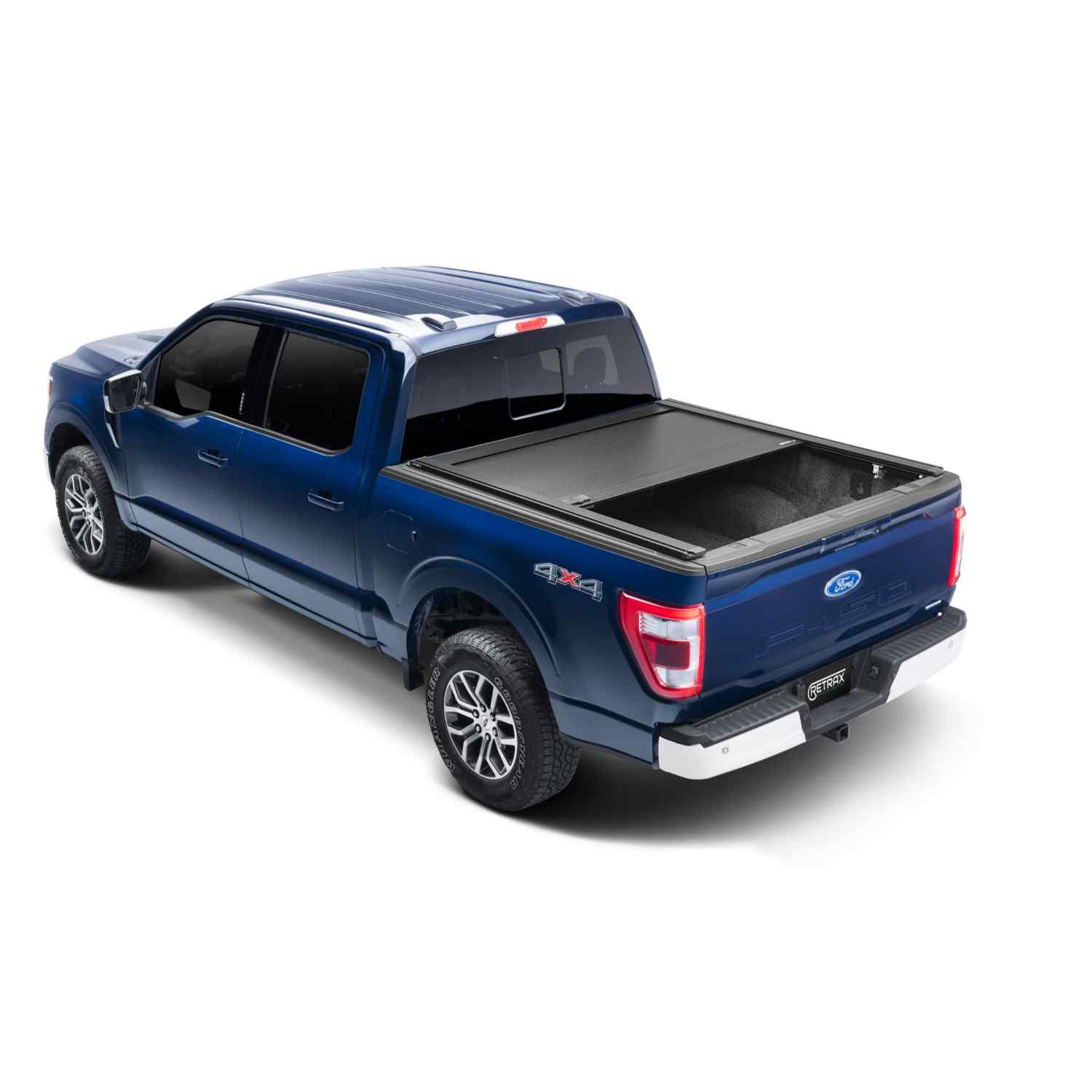 RetraxONE XR 2015-2024 GMC And Chevy Retractable Tonneau Cover Back Open